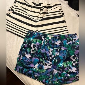 New York and company shorts 2 pair